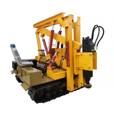 Highway Guardrail Crawler Pile Driver for Sale