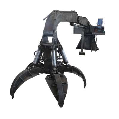 LYD hydraulic excavator grapple metal excavator grabber and orange peel grapple for excavator