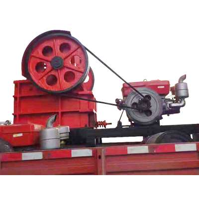 high efficiency diesel engine stone crushing Jaw Crusher