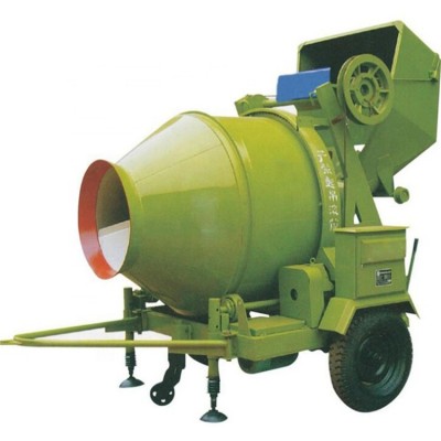 350 Liter Reversible Drum Electric Concrete Mixer with Towable Wheels